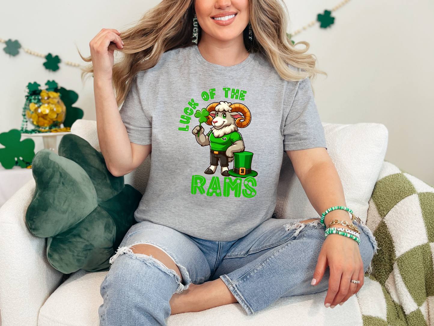 Luck of the Rams T-shirt