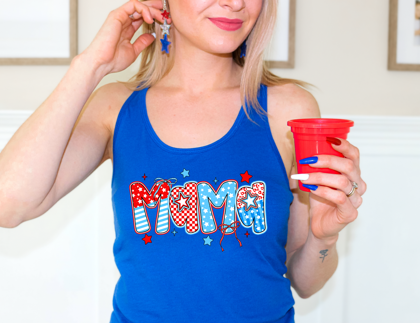 American Mama Doodle Tank