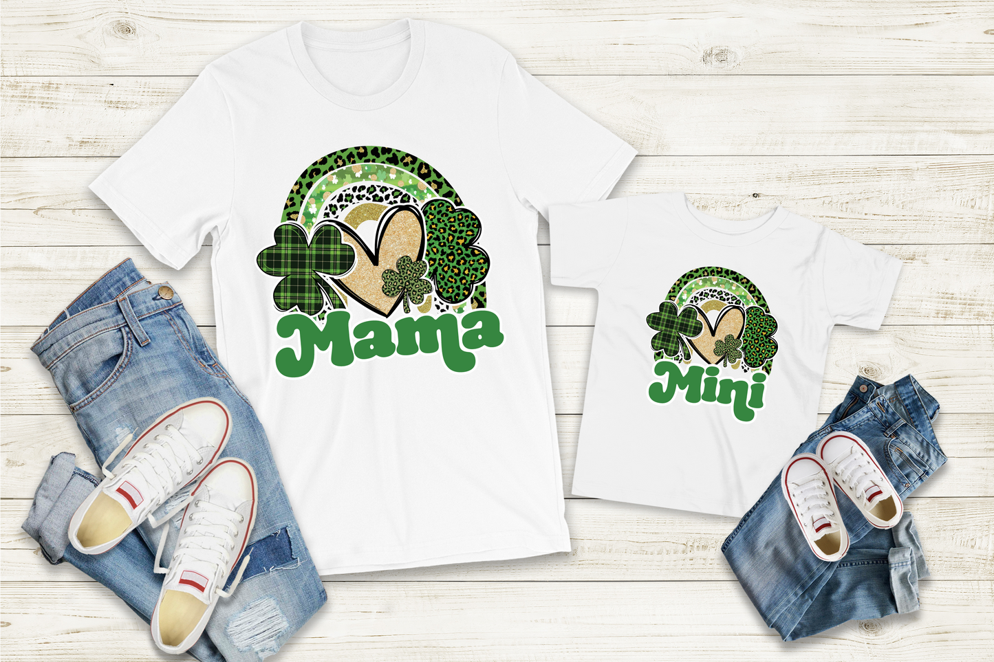 St. Patty's Mama and Mini T-shirt