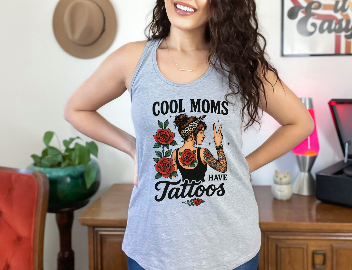 Cool Moms Have Tattoos Tank