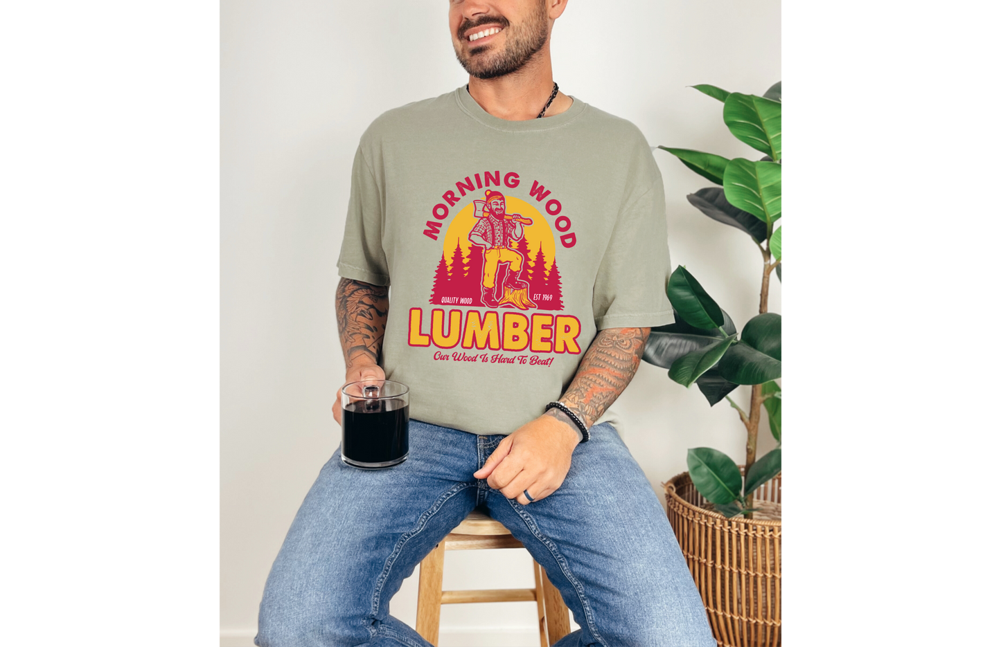 Morning Wood Lumber T-shirt