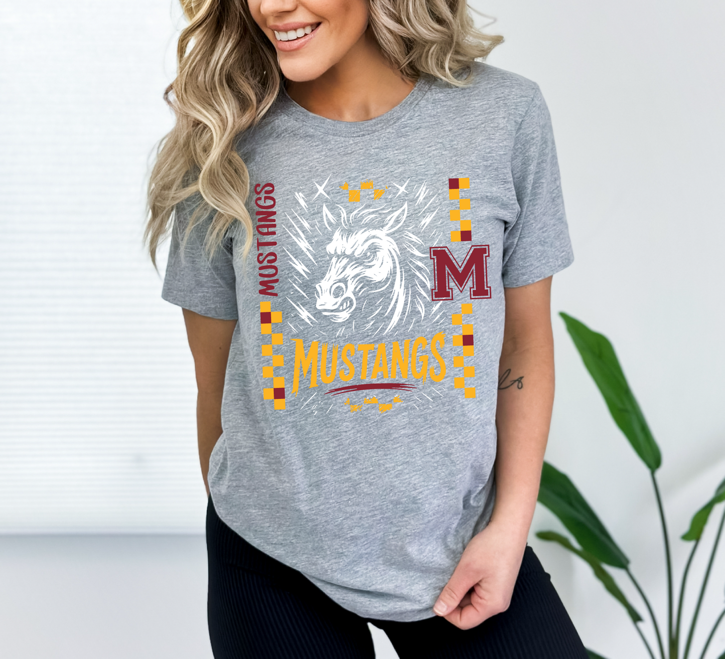Checkin' Mustangs T-Shirt