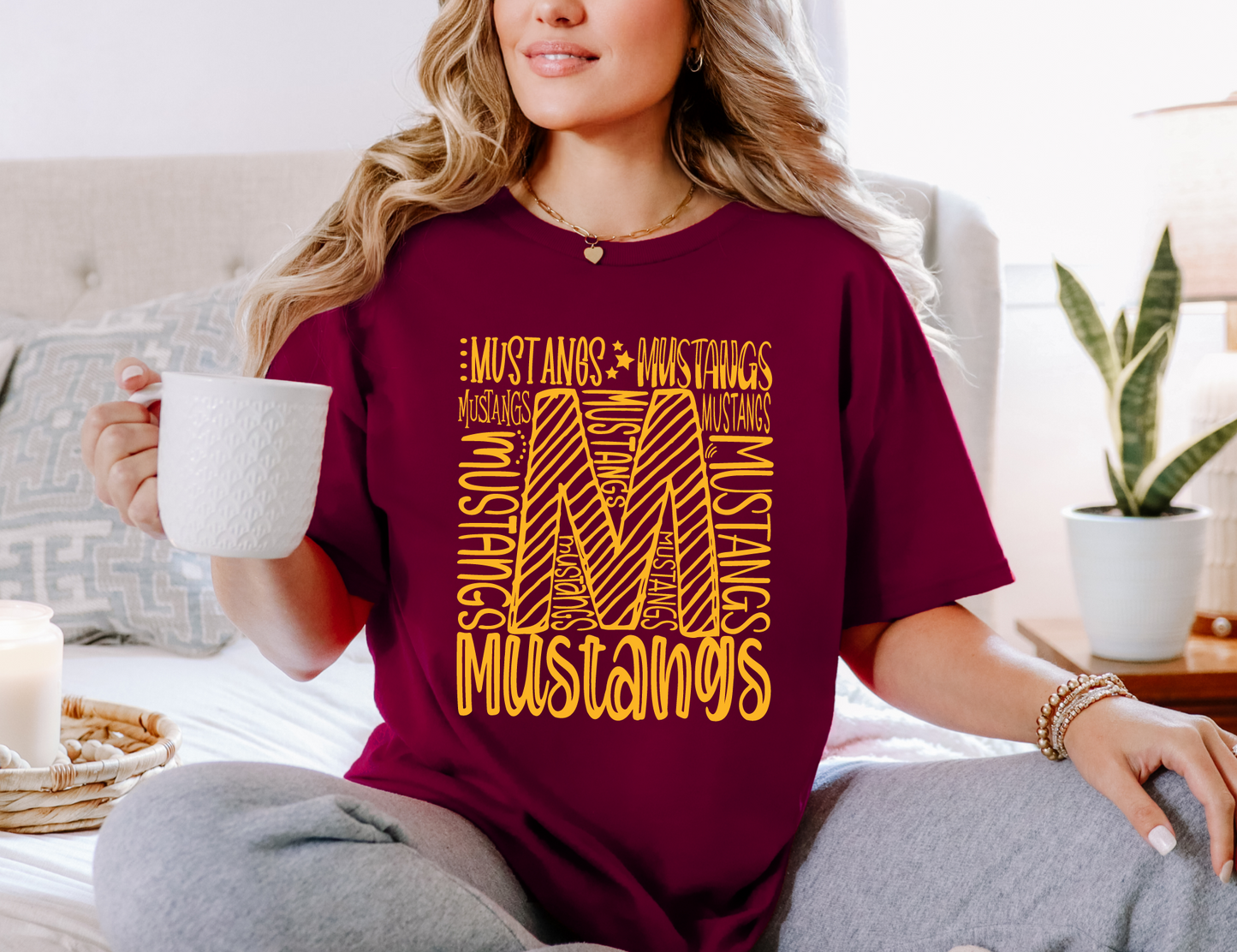 Mustangs Doodling T-shirt