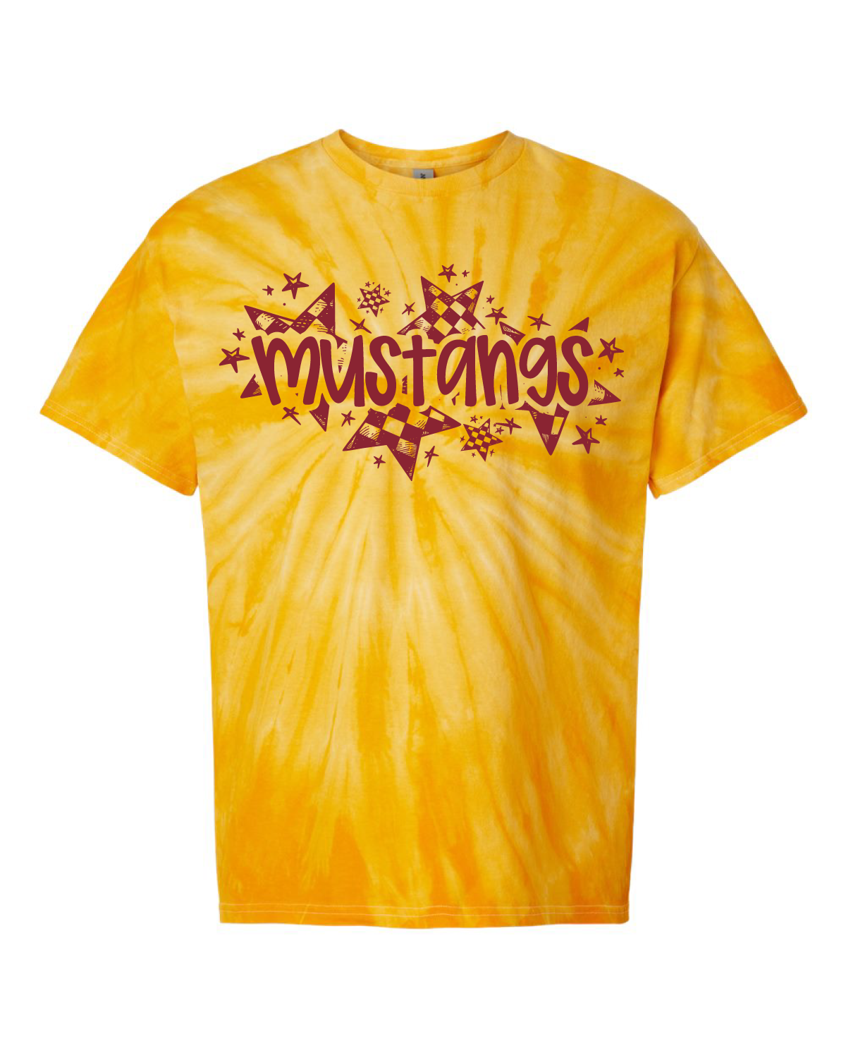 Mustangs Superstar Tie Dye T-shirt
