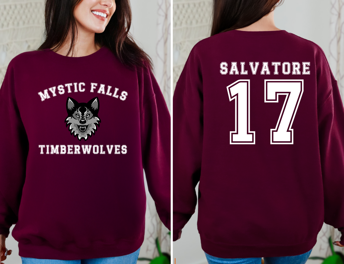 Mystic Falls Timberwolves Sweatshirt