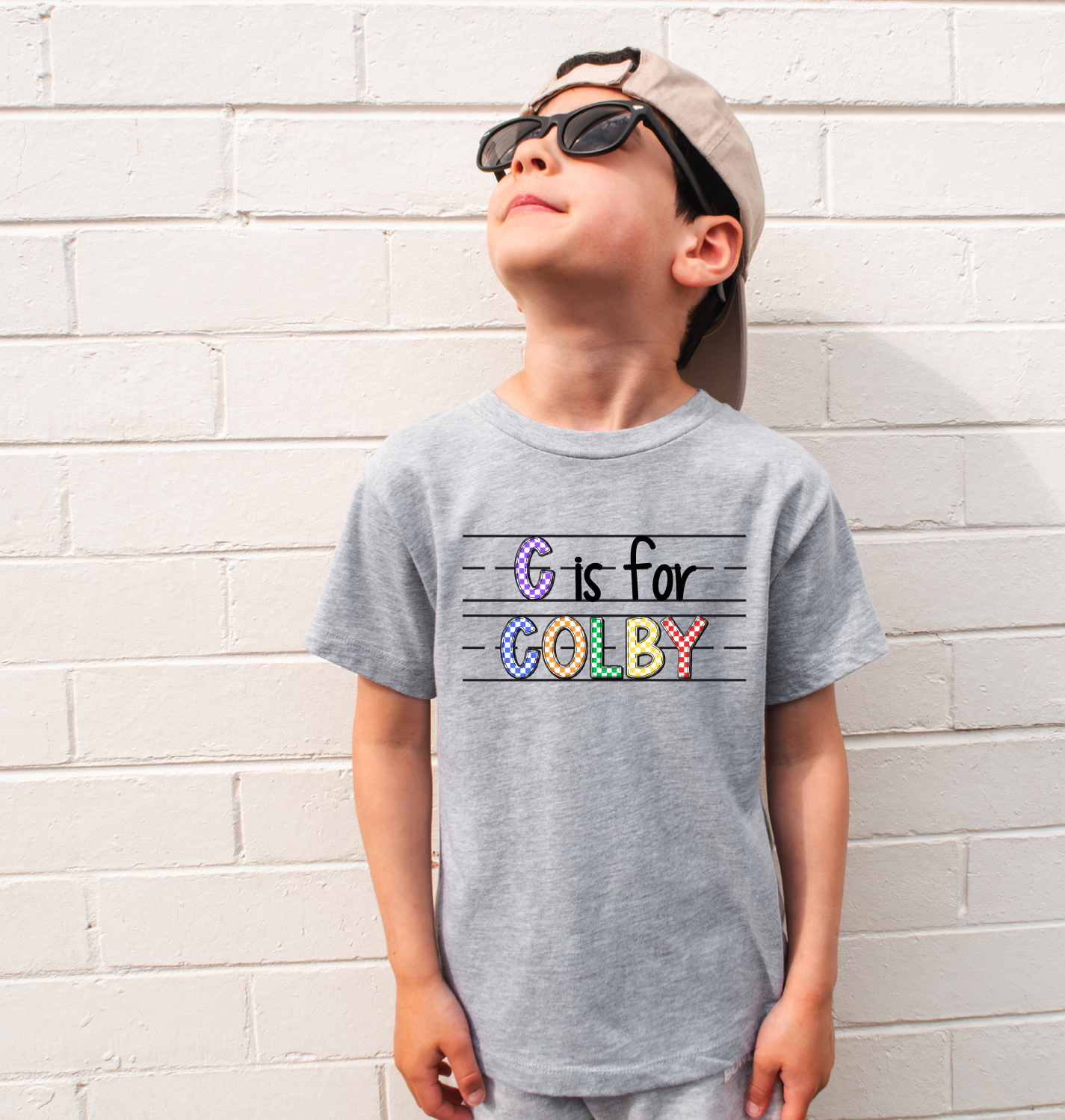 Personalized School Name T-shirt