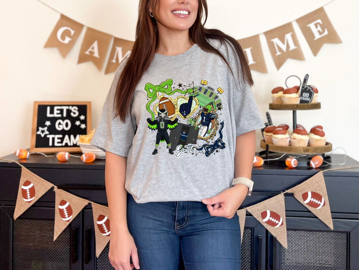 Seahawks Doodles T-shirt