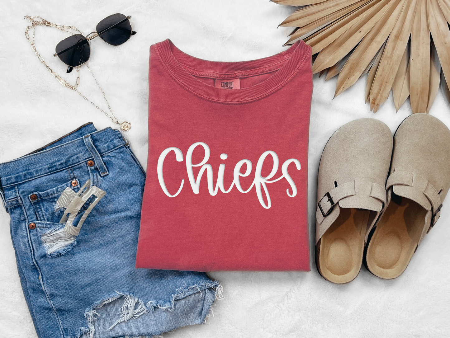3D Puff Chiefs T-shirt