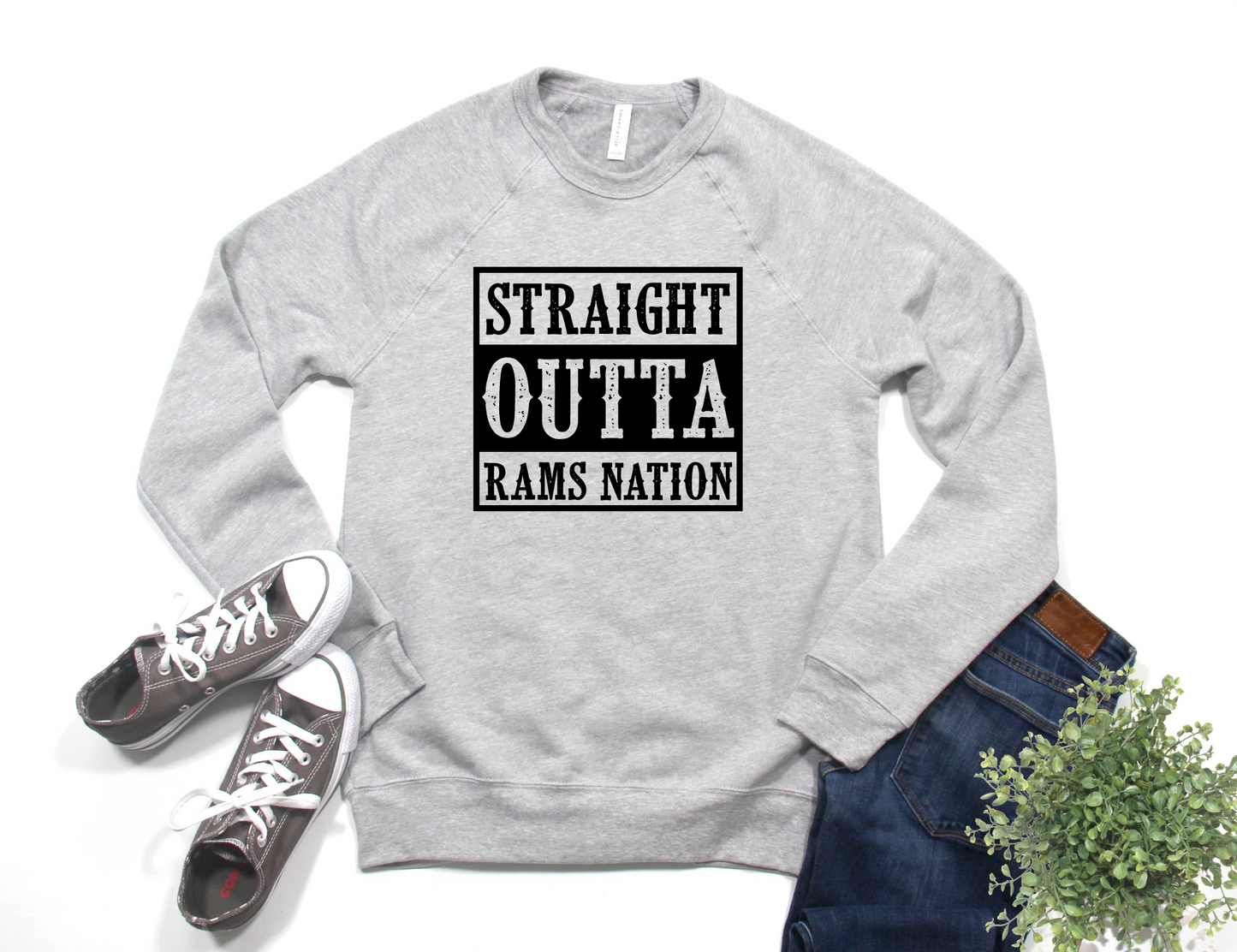 Straight Outta Rams Nation Sweatshirt