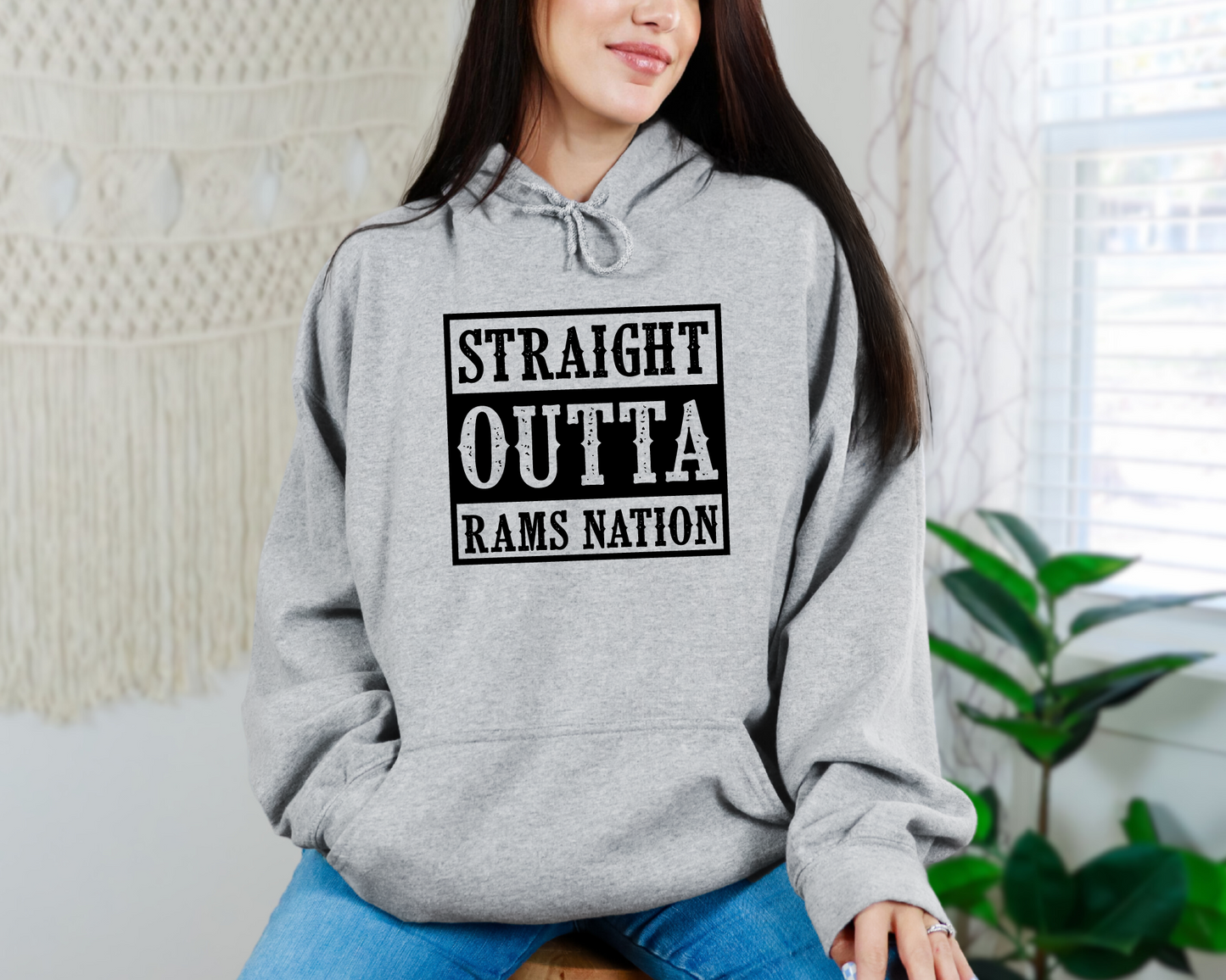 Straight Outta Rams Nation Sweatshirt