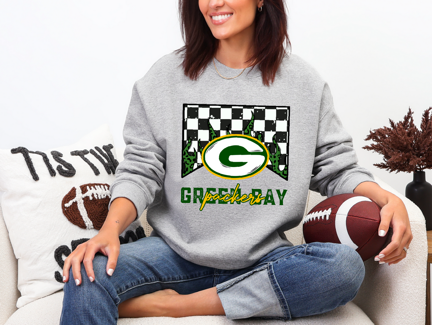 Packers Flame Sweatshirt