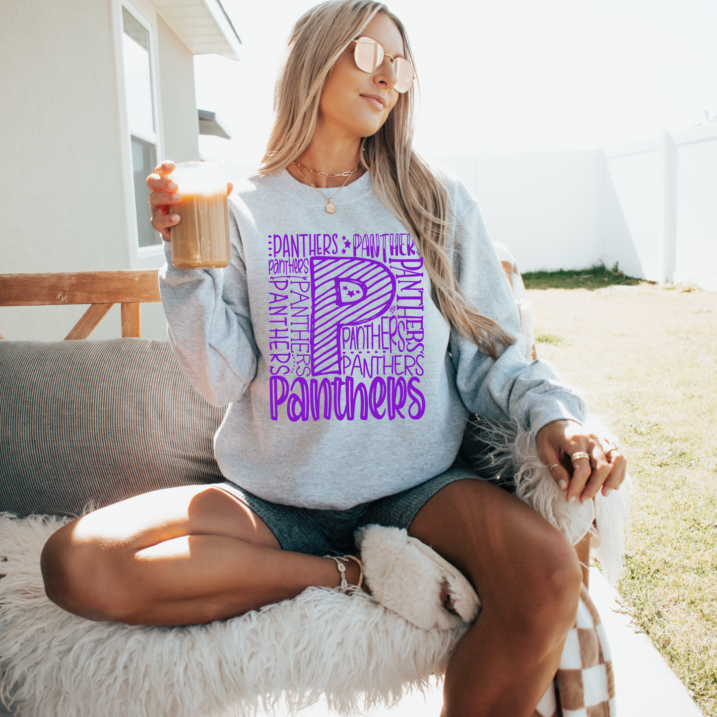 Panthers Doodle Sweatshirt