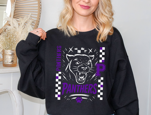 Checkin' Panthers Sweatshirt