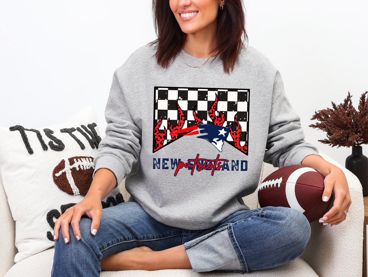 Patriots Flame Sweatshirt