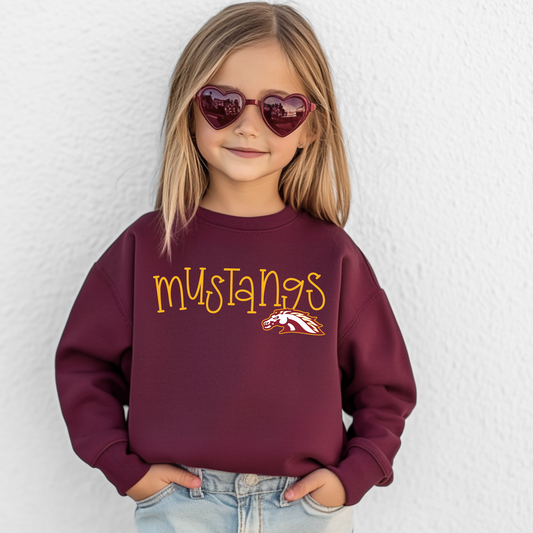 Bouncy Mustangs Sweatshirt