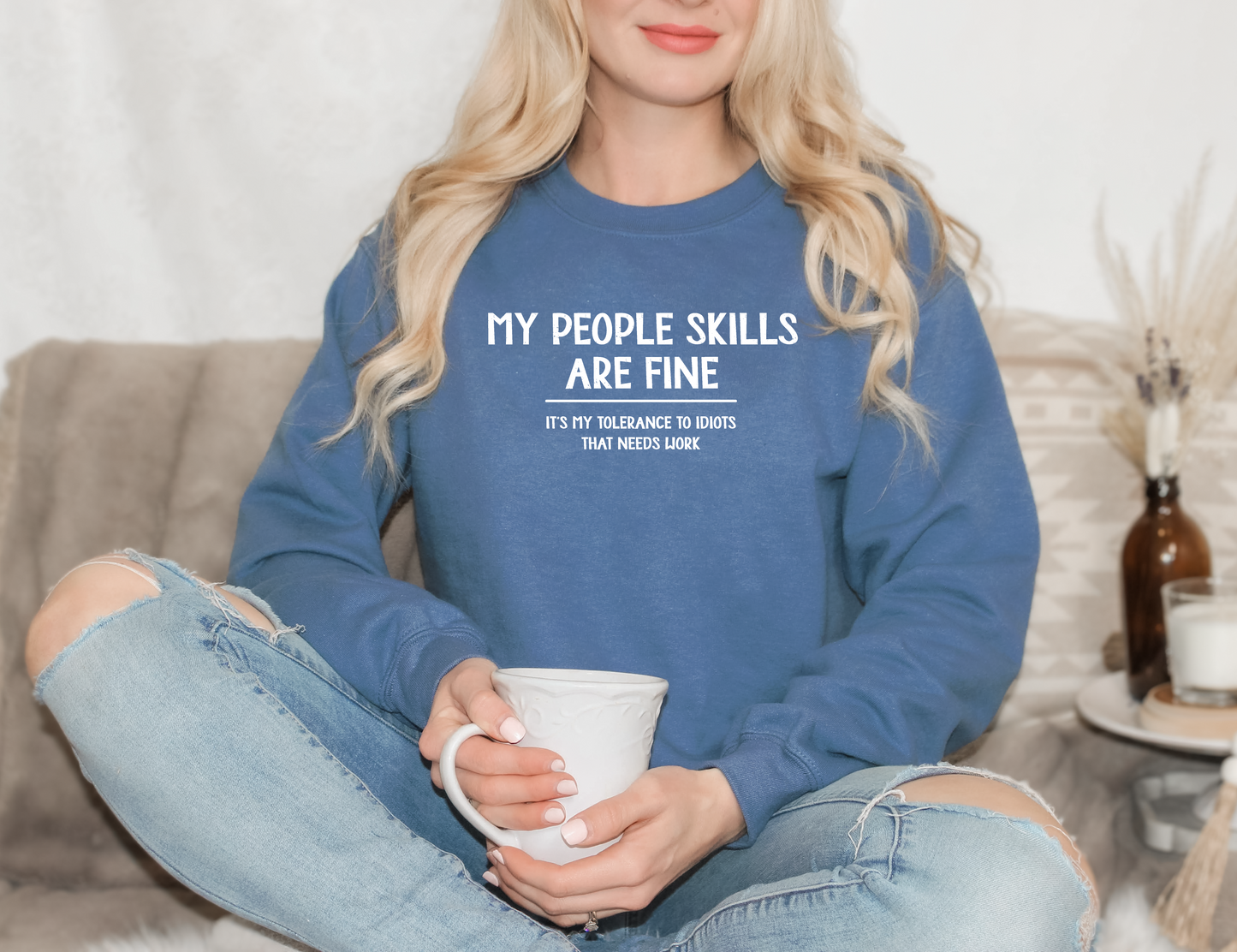 People Skills Sweatshirt
