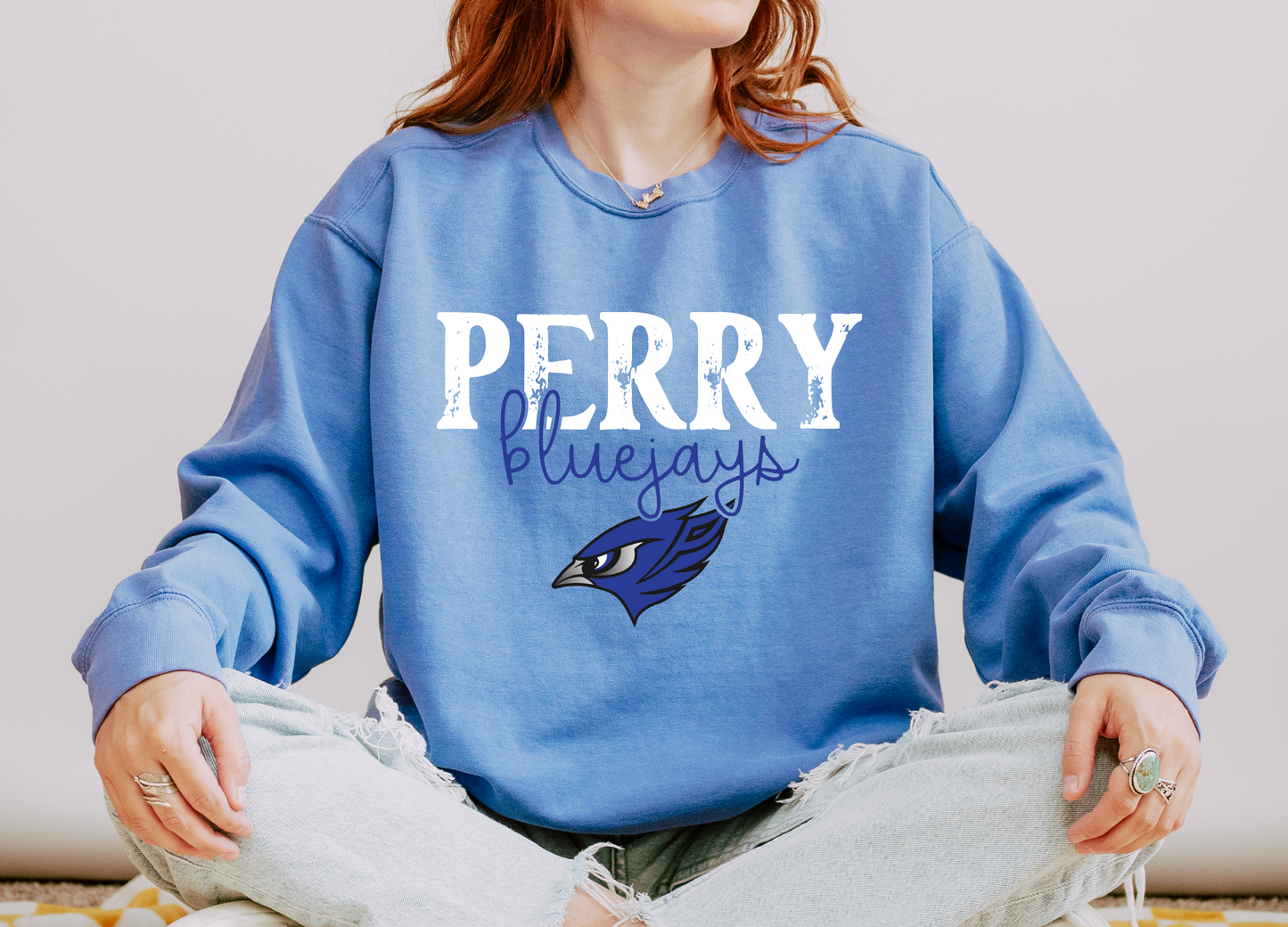 Perry Bluejays Premium Sweatshirt