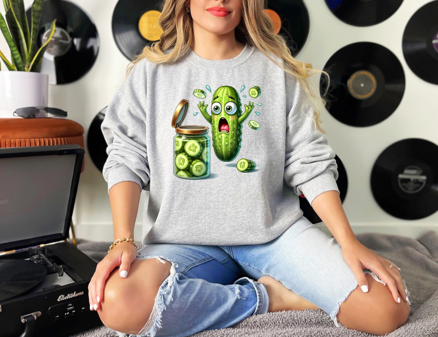 Crazy Pickles Sweatshirt