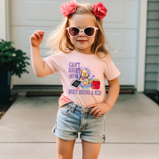 Busy Being a Kid T-shirt