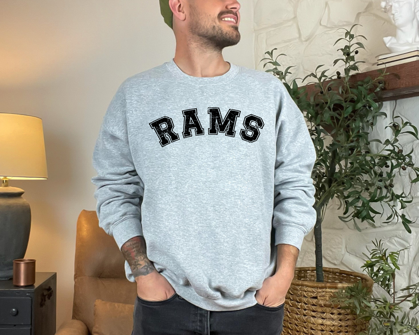 Rams Block Sweatshirt