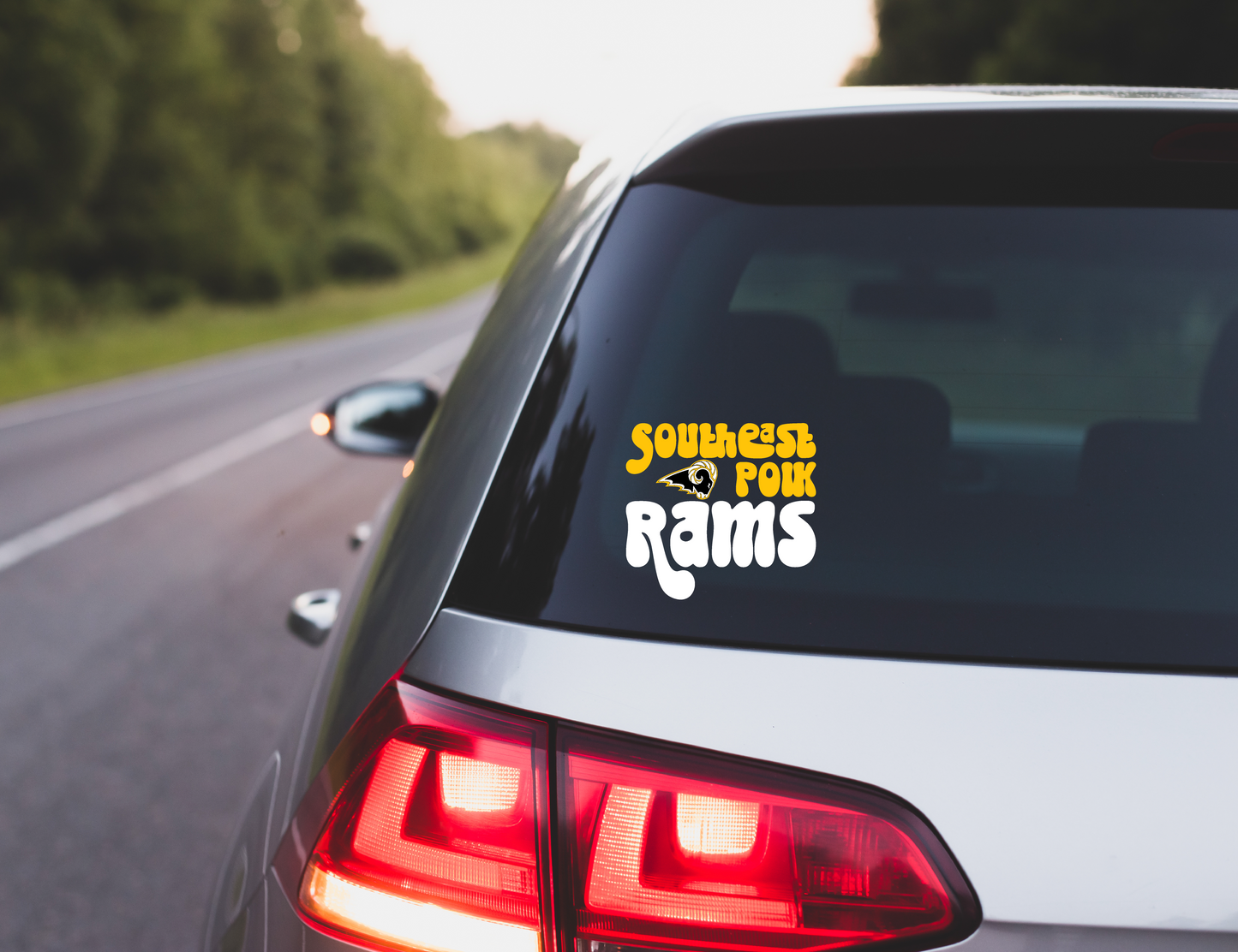 Groovy SEP Rams Decal