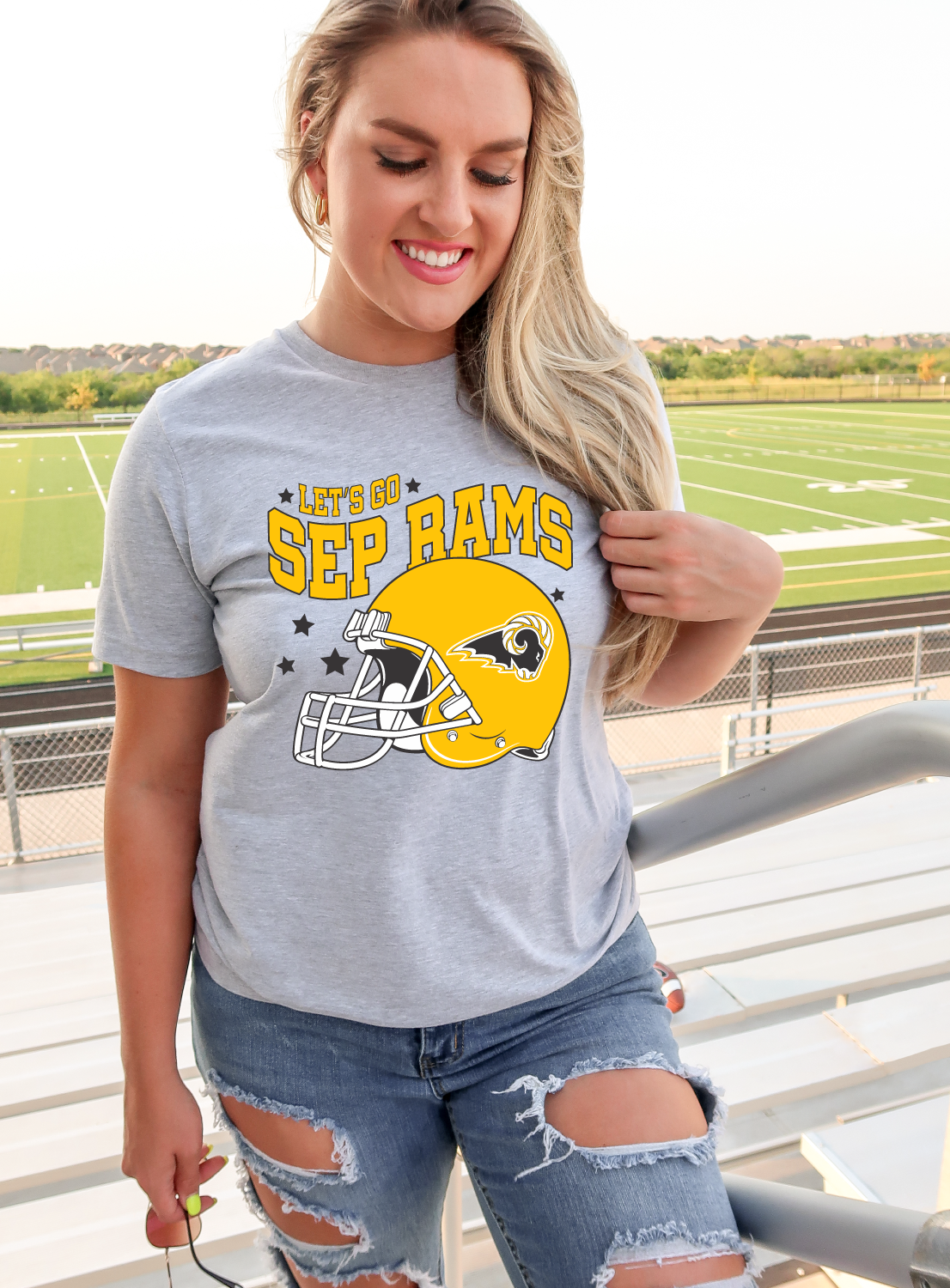 Football Helmet SEP T-shirt
