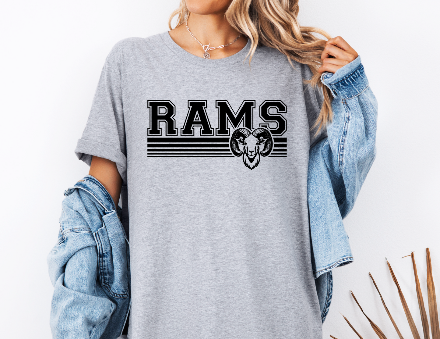 Rams Lined T-shirt