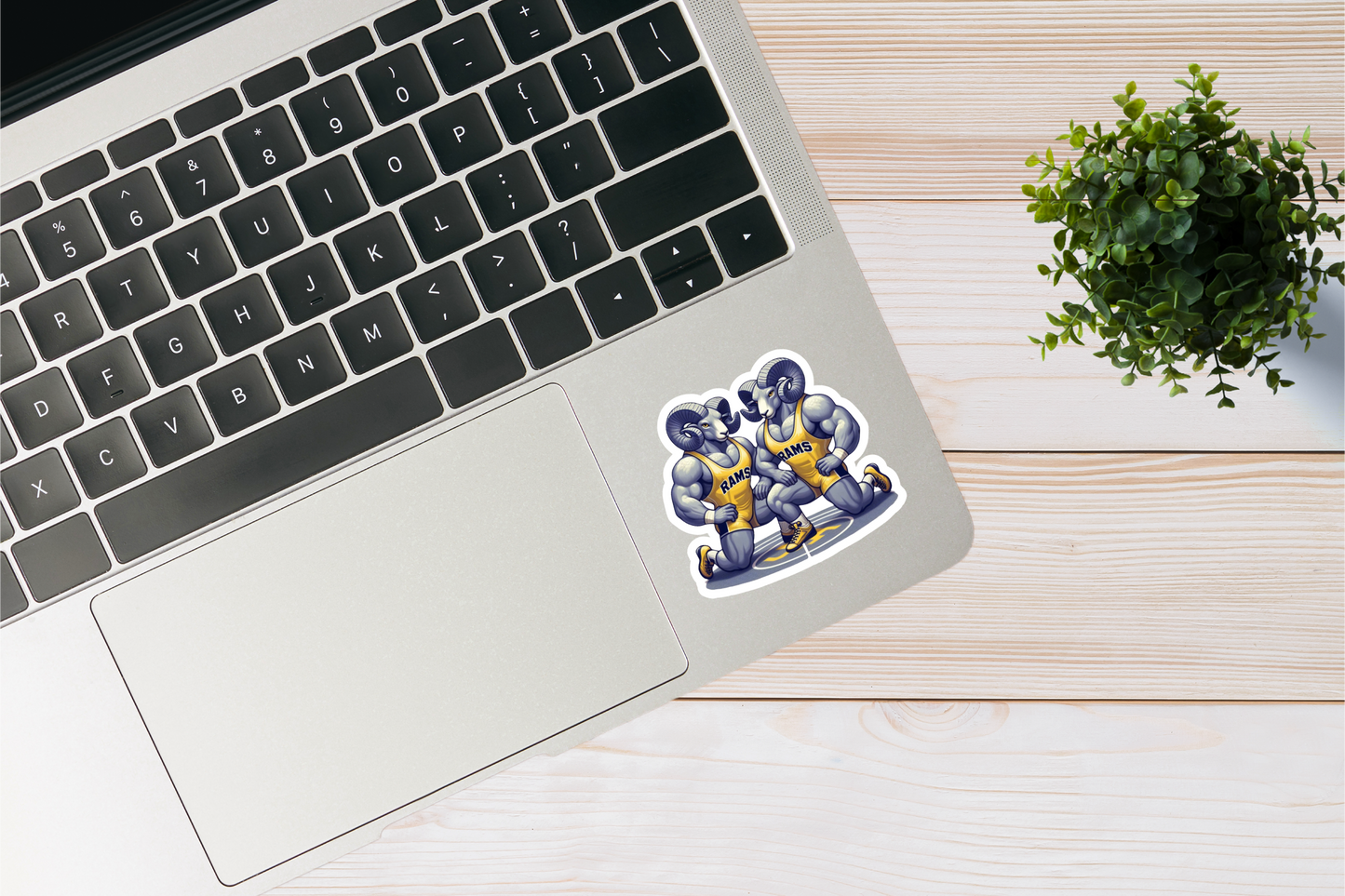 Rams Wrestling Sticker