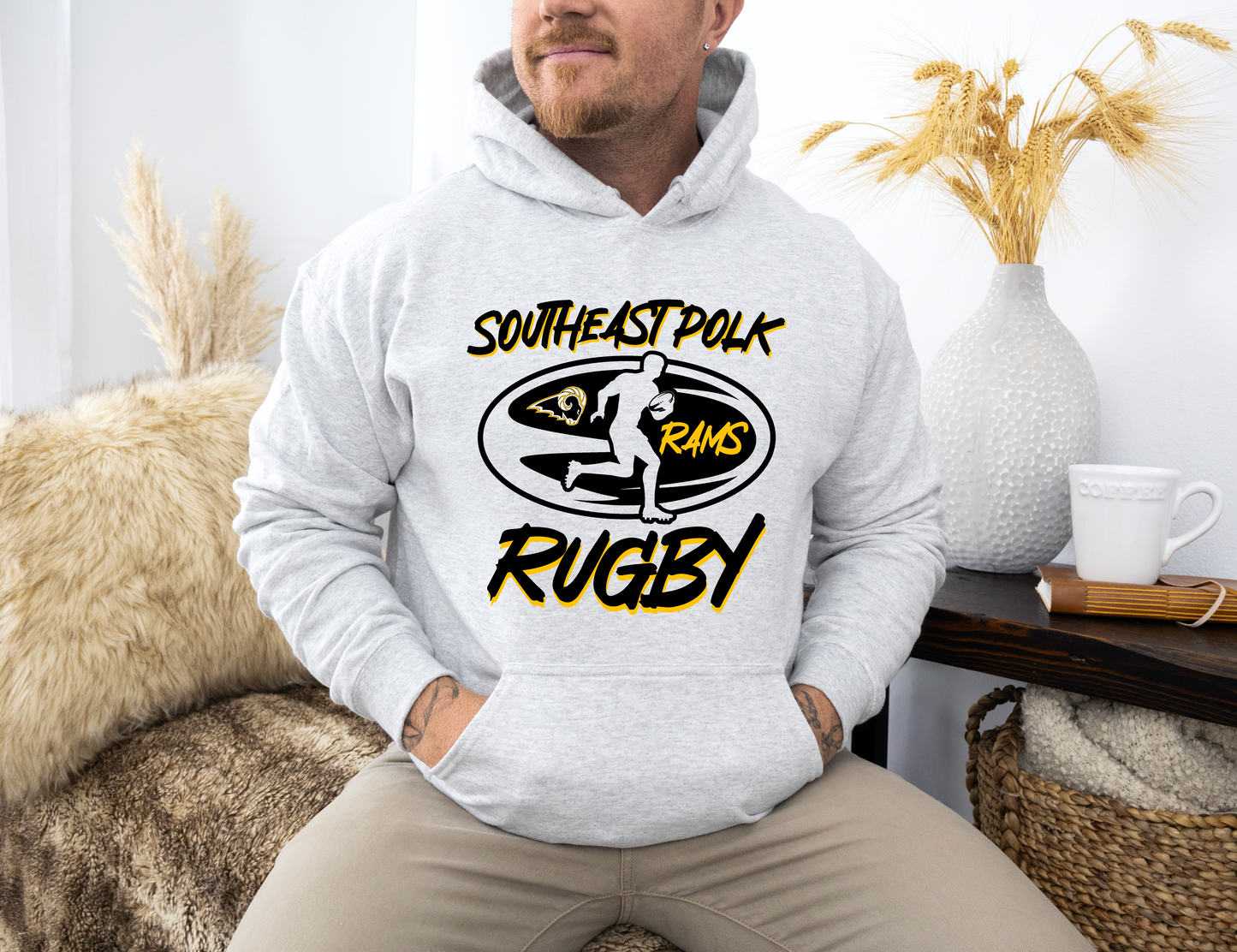 Southeast Polk Rams Rugby Sweatshirt