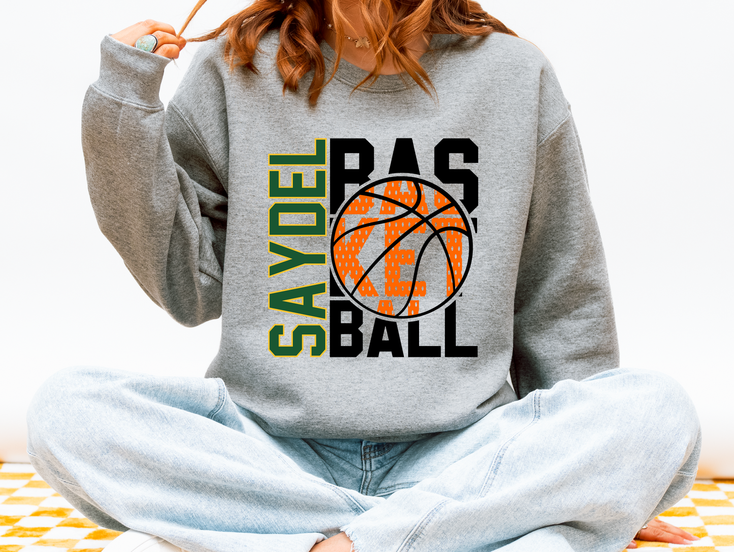 Saydel Eagles Basketball Sweatshirt
