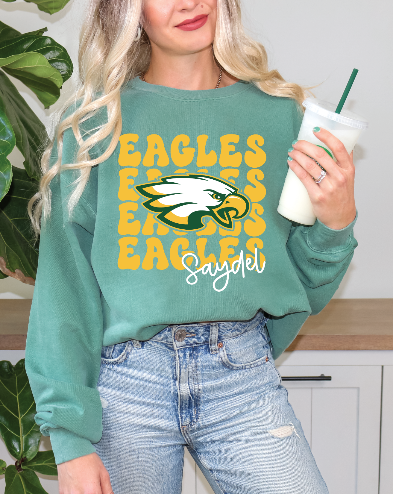 Saydel Eagles Groovin' Premium Sweatshirt