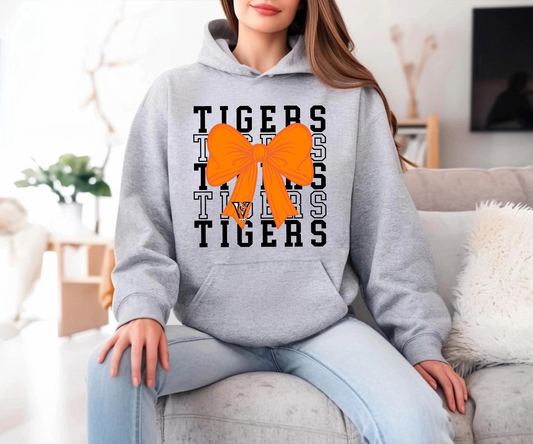 Tigers Coquette Bow Sweatshirt