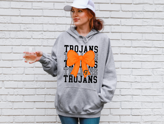 Trojans Coquette Bow Sweatshirt