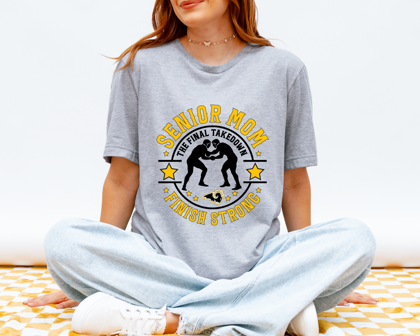 SEP Senior Mom Wrestling T-Shirt