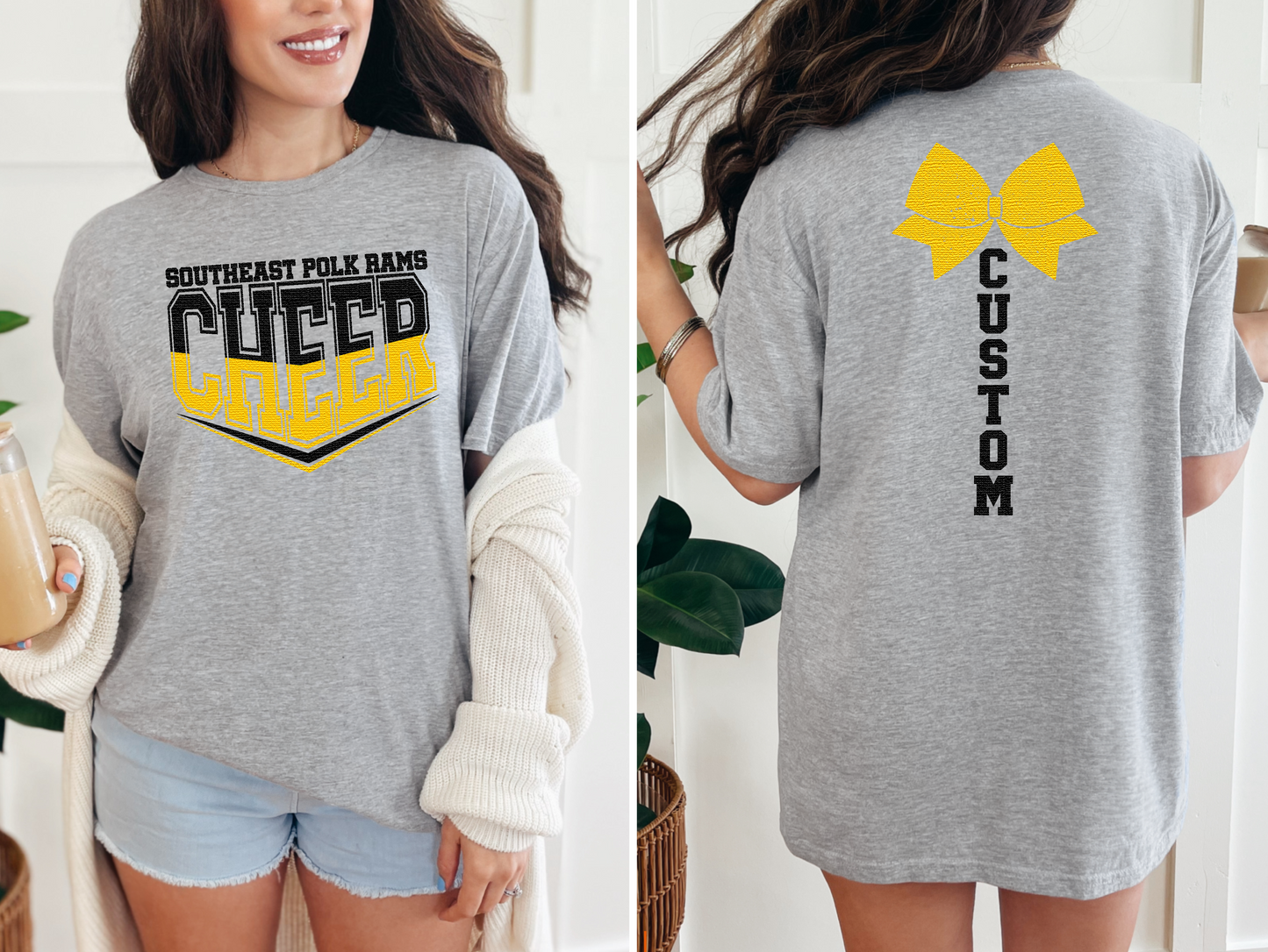 Customized Southeast Polk Cheer T-shirt