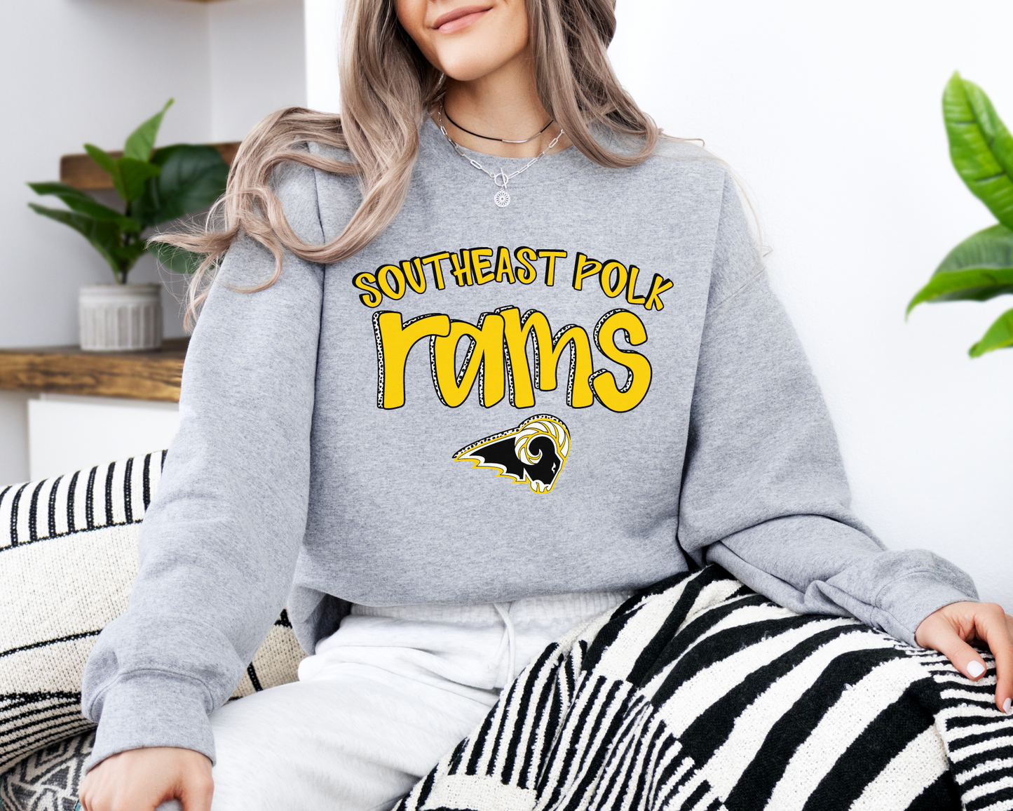 Dalmatian Doodle SEP Rams Sweatshirt