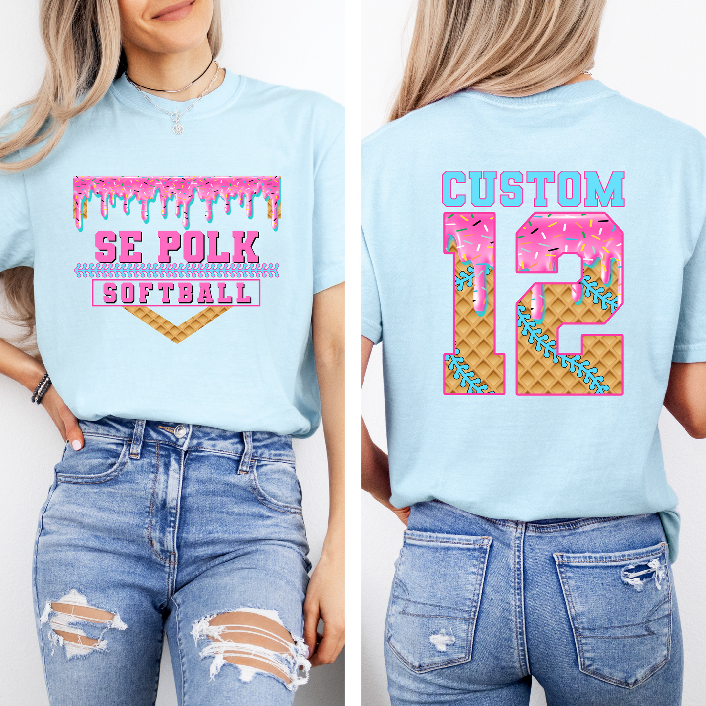 Softball Drip SEP T-shirt