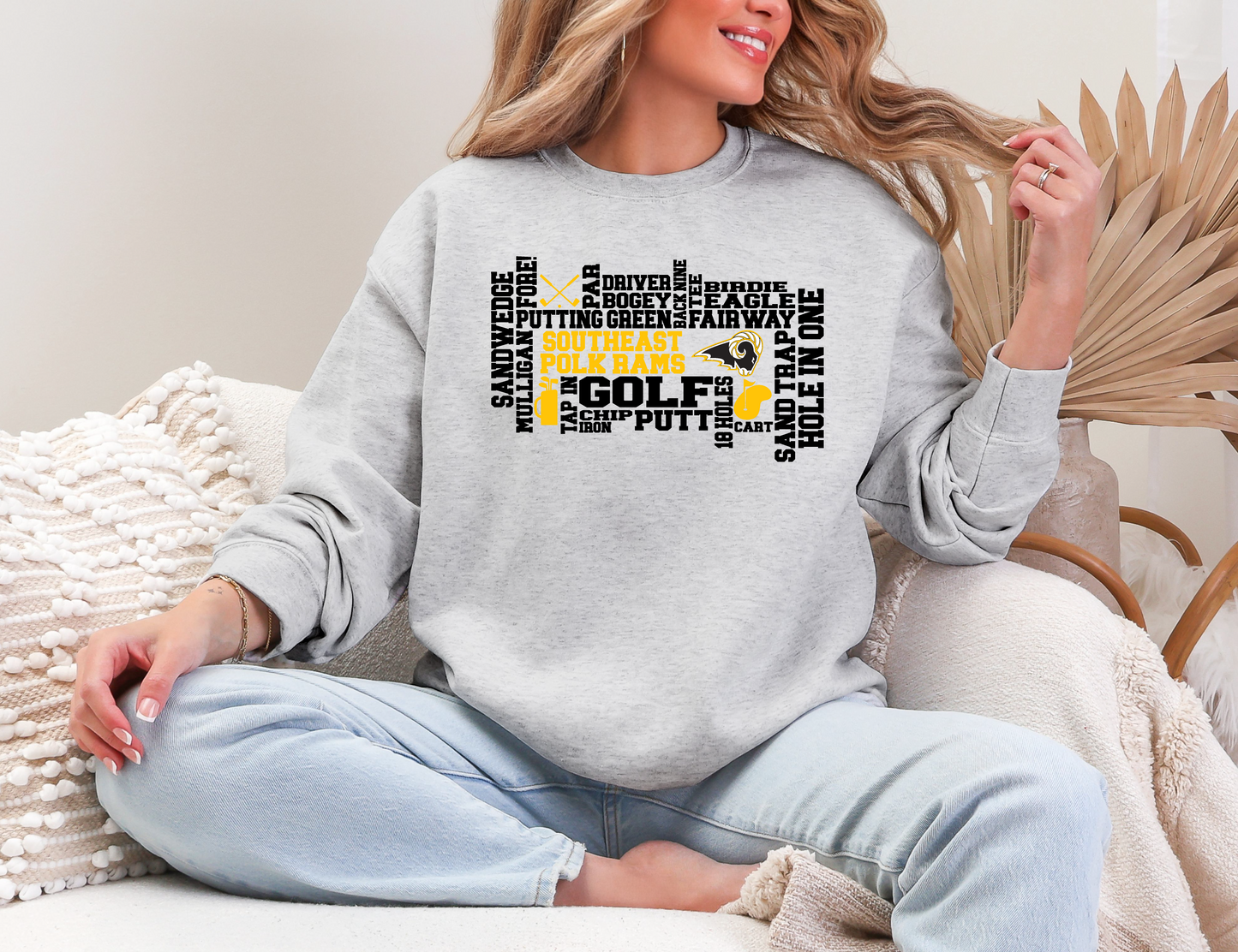 Golf SEP Rams Collage Sweatshirt