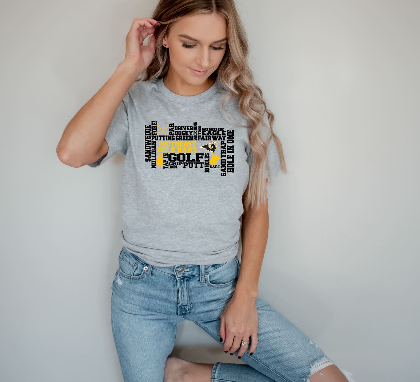 Golf SEP Rams Collage T-shirt