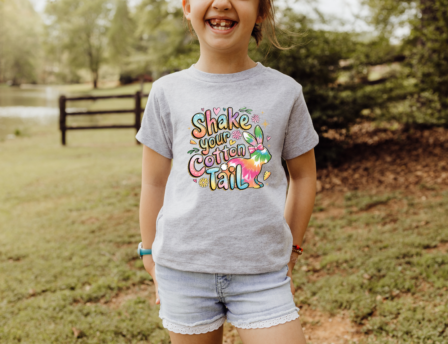 Shake Your Cotton Tail Tie Dyed T-shirt