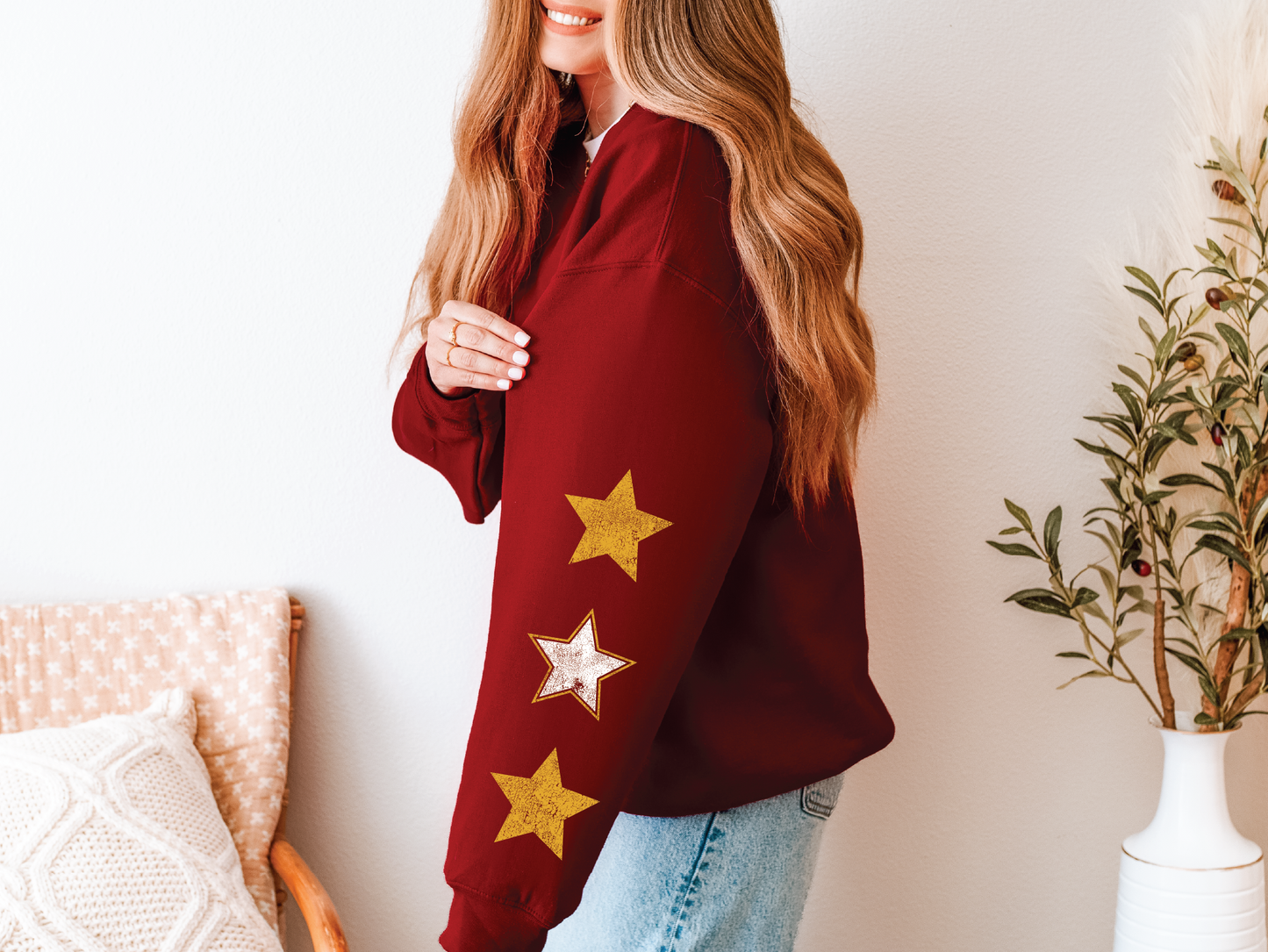 Simpson Star Sleeve Sweatshirt