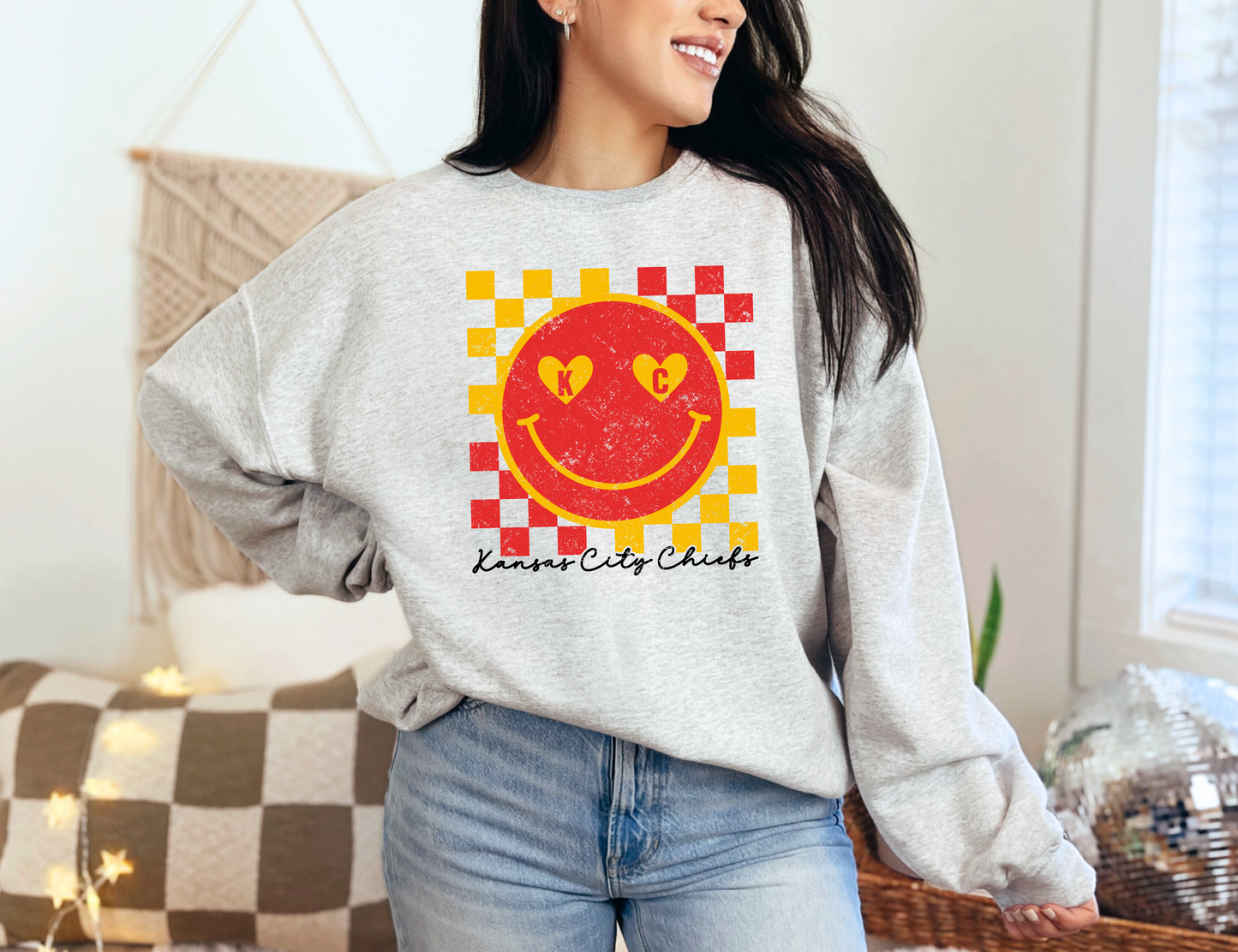 Smiley Chiefs Sweatshirt
