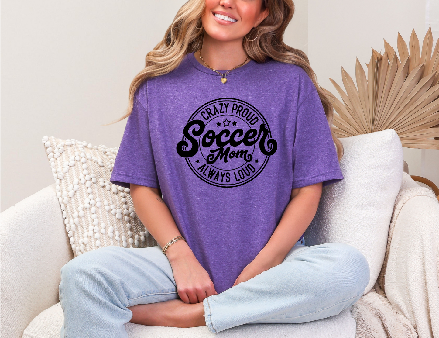 Crazy Proud Soccer Mom T-shirt