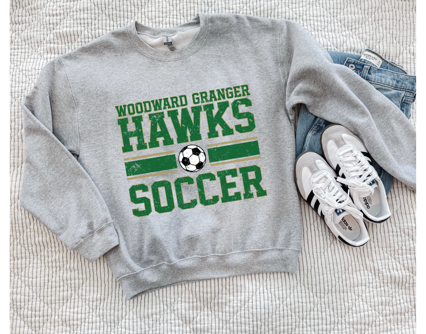 Woodward Granger Hawks Soccer Sweatshirt
