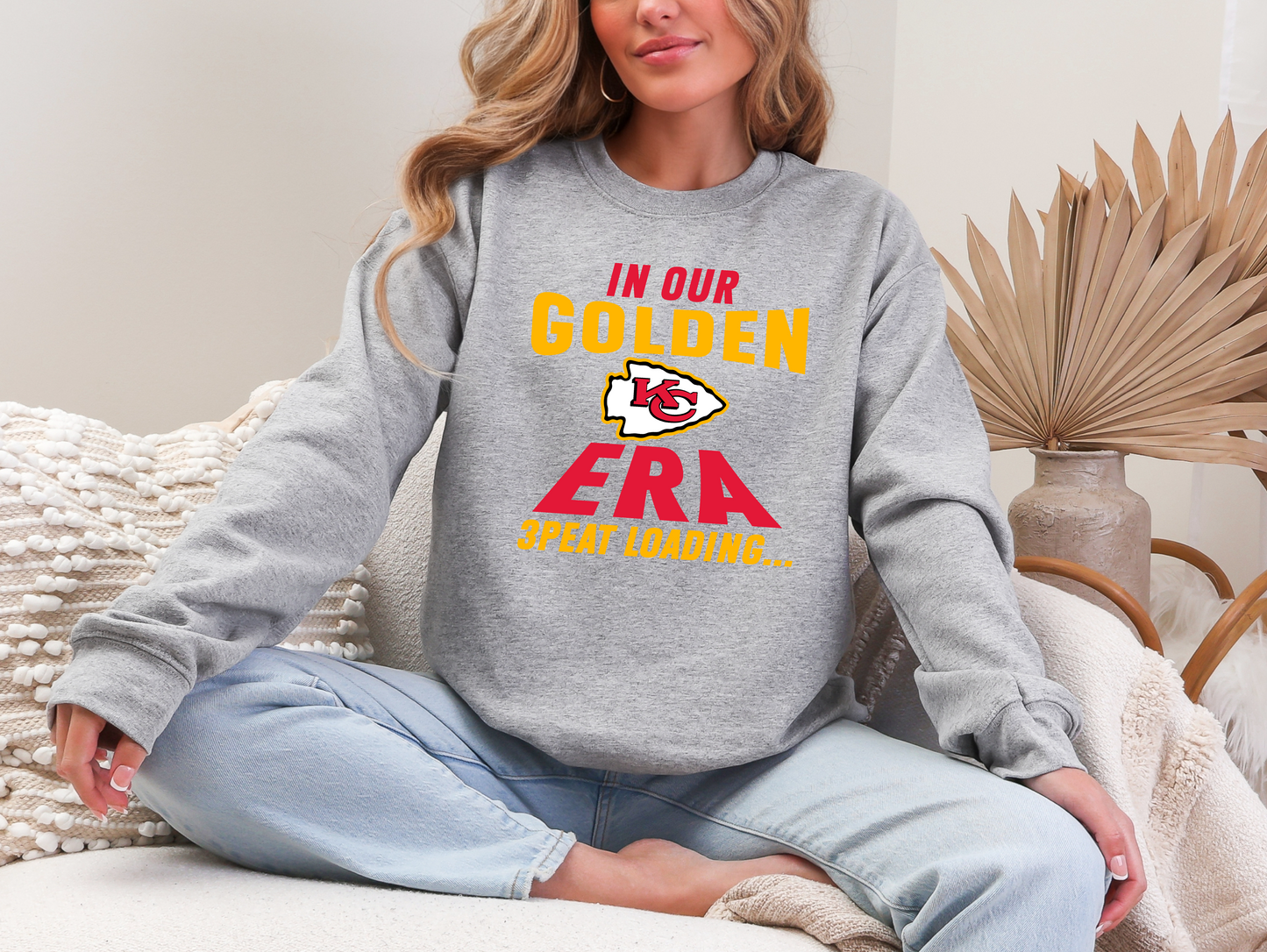 3Peat Loading Chiefs Sweatshirt