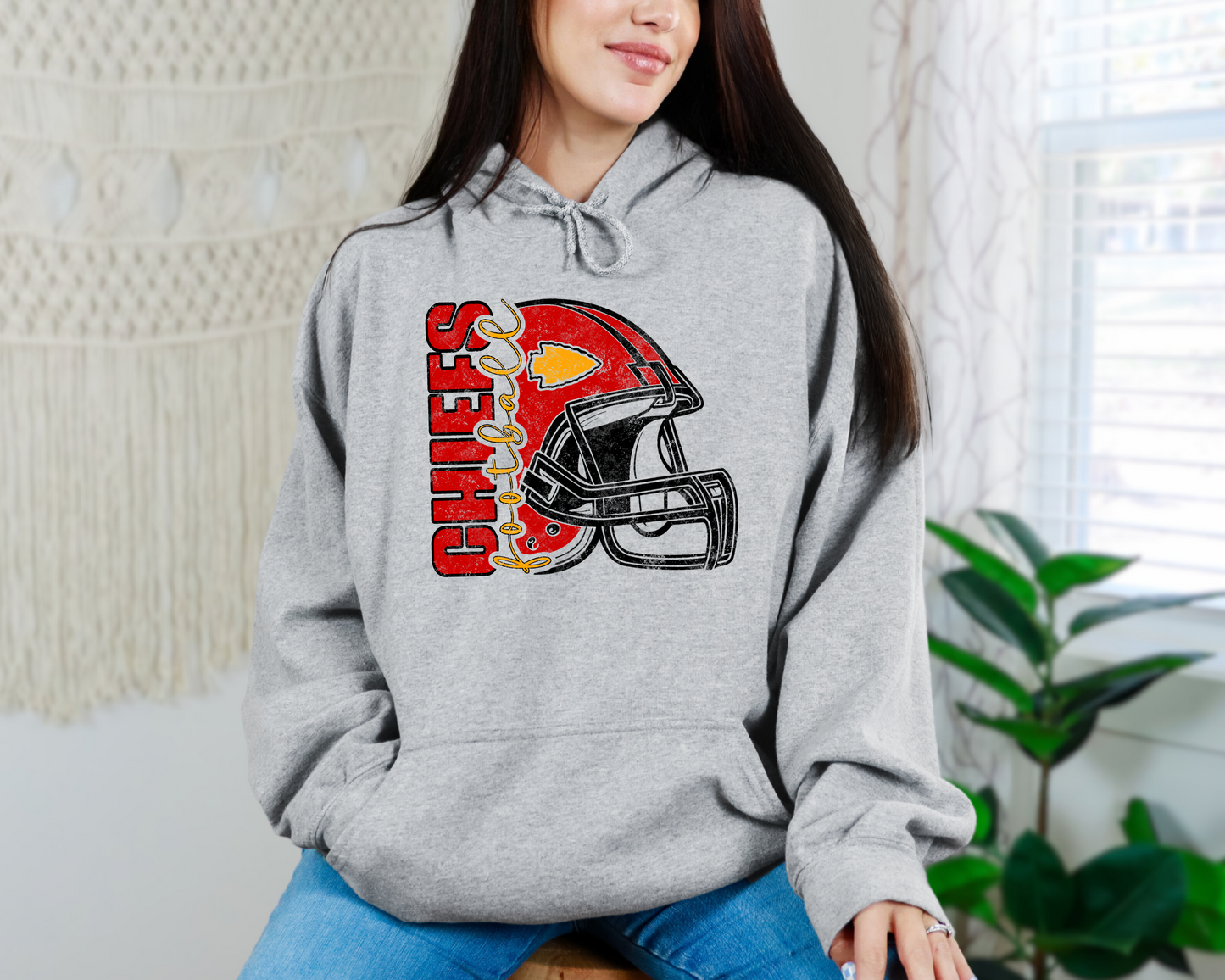 Chiefs Helmet Sweatshirt