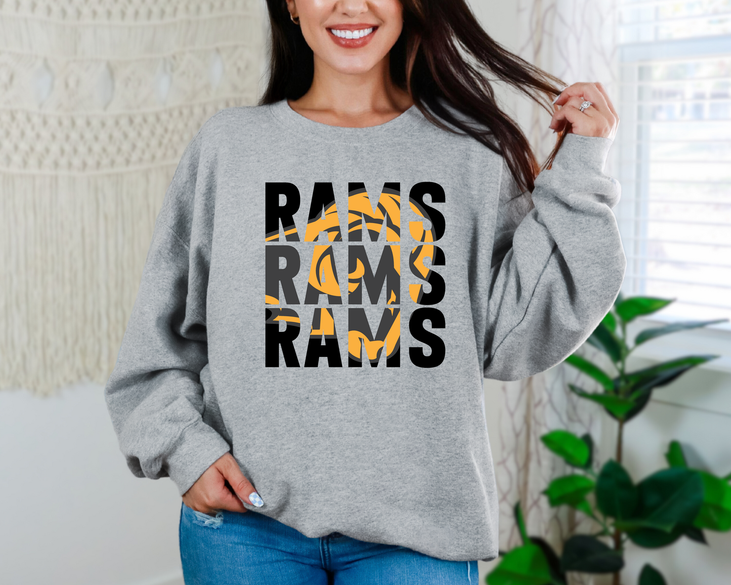 Knockout Rams Sweatshirt