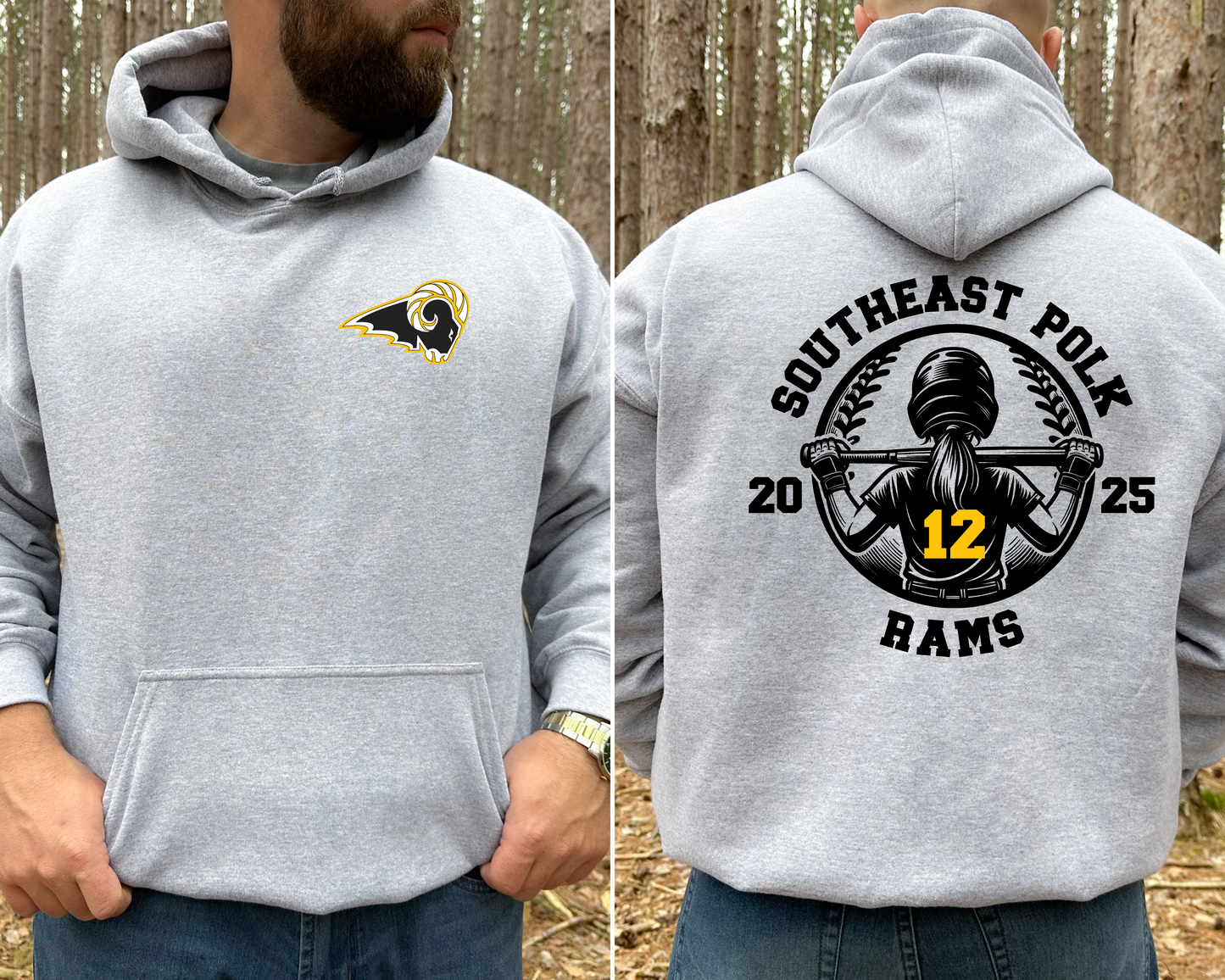 Customized Southeast Polk Softball Sweatshirt