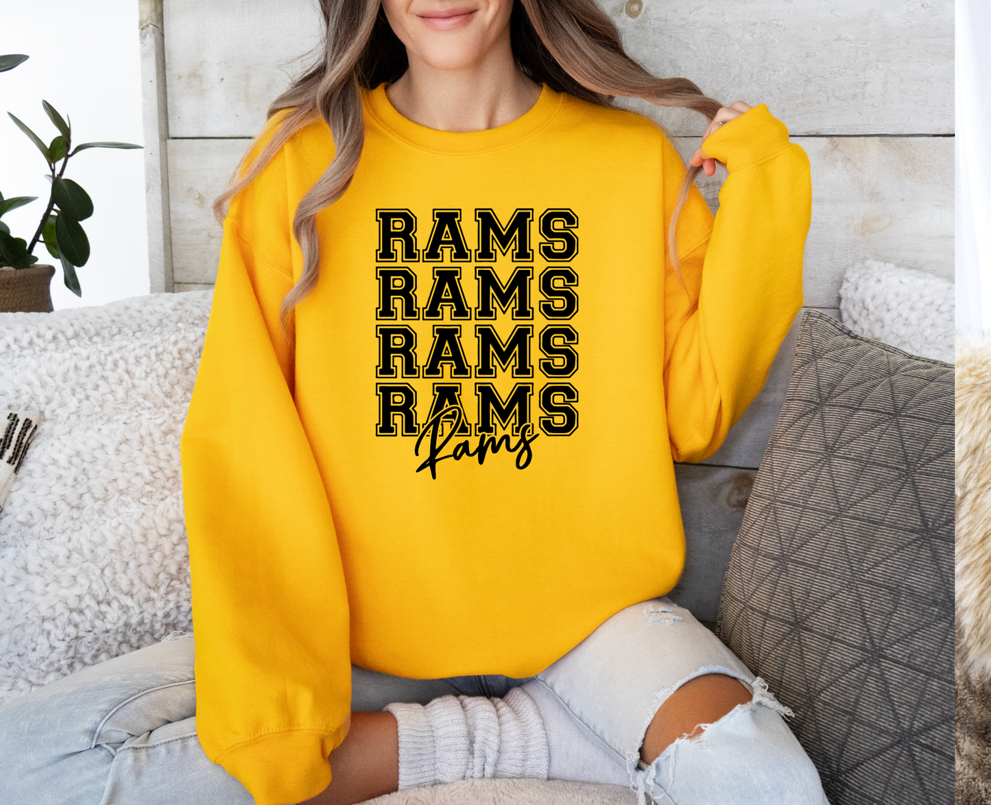 Stacked Rams Sweatshirt