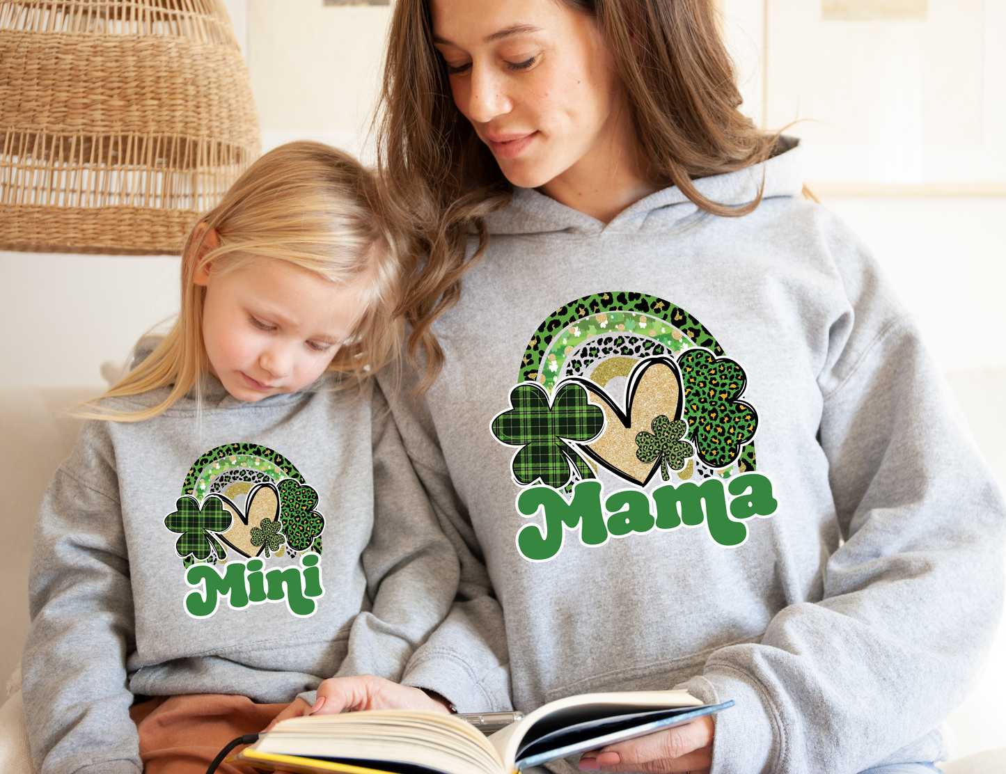 St. Patty's Mama and Mini Sweatshirt